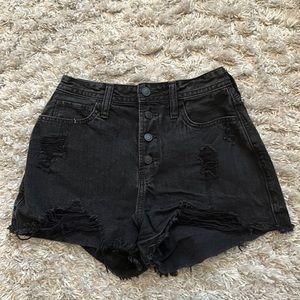 Hollister high waisted shorts